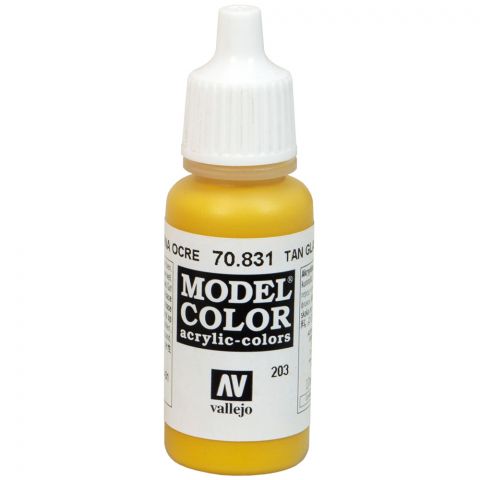 Краска Vallejo Model Color: Tan Glaze 70.831