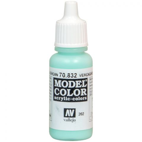 Краска Vallejo Model Color: Verdigris Glaze 70.832
