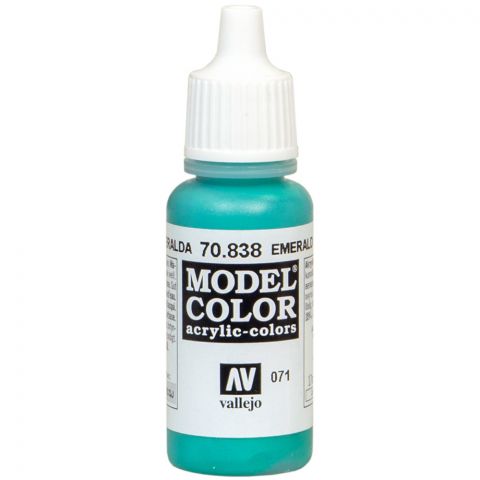Краска Vallejo Model Color: Emerald 70.838