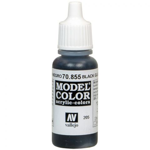 Краска Vallejo Model Color: Black Glaze 70.855