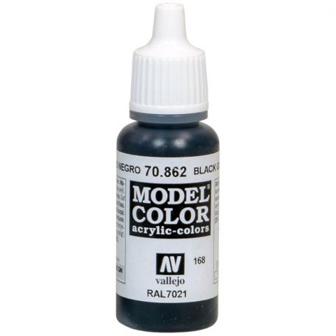 Краска Vallejo Model Color: Black Grey 70.862