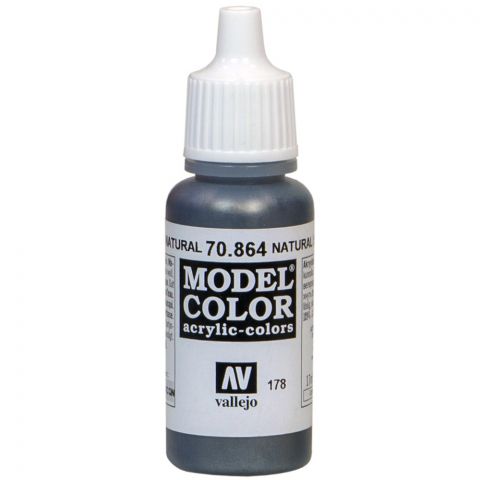 Краска Vallejo Model Color: Natural Steel 70.864