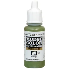 Краска Vallejo Model Color: US Olive Drab 70.887