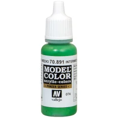 Краска Vallejo Model Color: Intermediate Green 70.891
