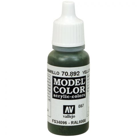 Краска Vallejo Model Color: Yellow Olive 70.892