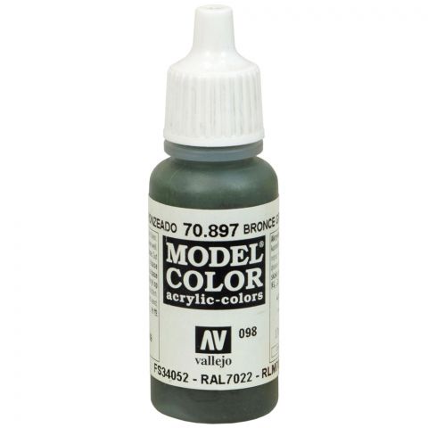 Краска Vallejo Model Color: Bronze Green 70.897