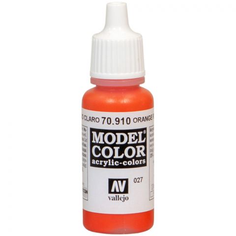 Краска Vallejo Model Color: Orange Red 70.910