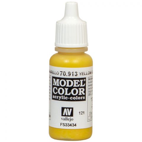 Краска Vallejo Model Color: Yellow Ochre 70.913
