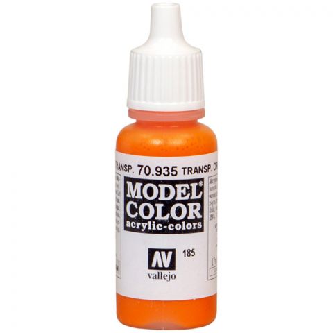 Краска Vallejo Model Color: Transparent Orange 70.935