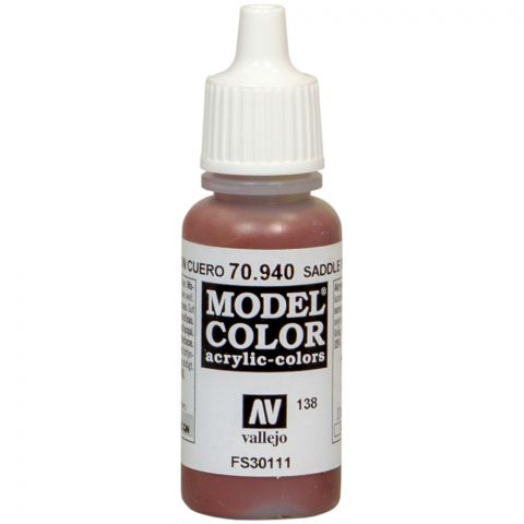 Краска Vallejo Model Color: Saddle Brown 70.940