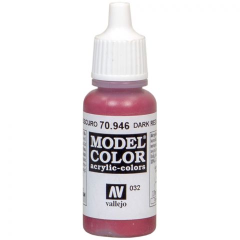 Краска Vallejo Model Color: Dark Red 70.946