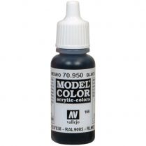 Краска Vallejo Model Color: Black 70.950