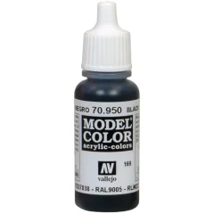 Краска Vallejo Model Color: Black 70.950