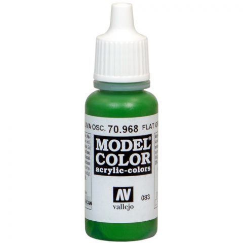 Краска Vallejo Model Color: Flat Green 70.968