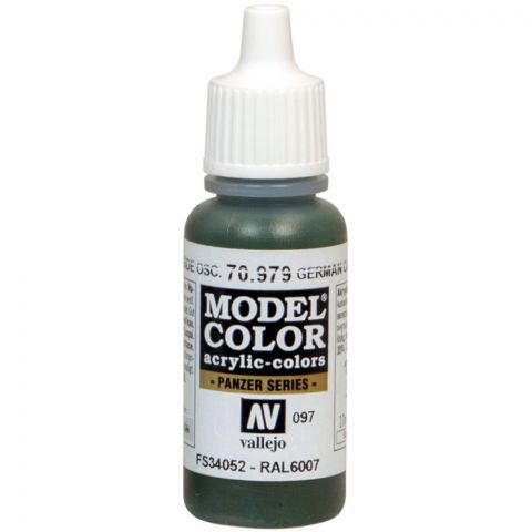 Краска Vallejo Model Color: German Cam. Dark Green 70.979