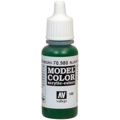 Краска Vallejo Model Color: Black Green 70.980
