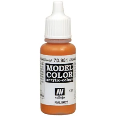 Краска Vallejo Model Color: Orange Brown 70.981