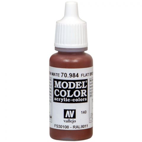Краска Vallejo Model Color: Flat Brown 70.984