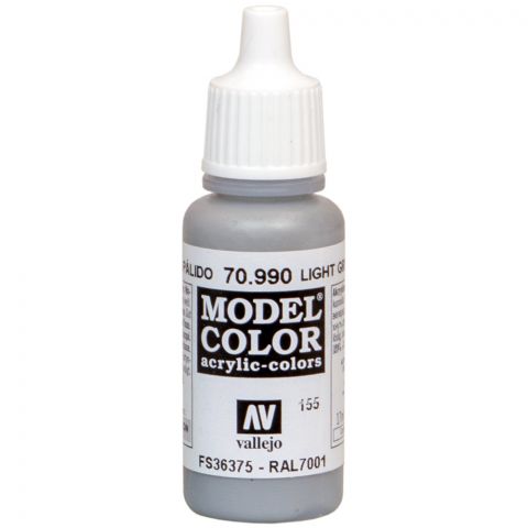Краска Vallejo Model Color: Light Grey 70.990