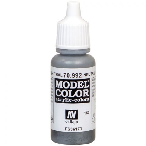 Краска Vallejo Model Color: Neutral Grey 70.992
