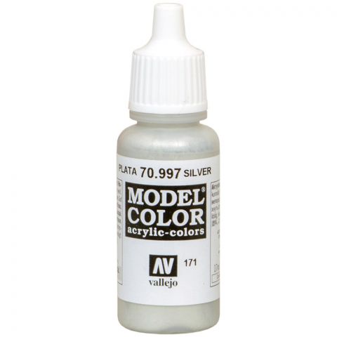 Краска Vallejo Model Color: Silver 70.997