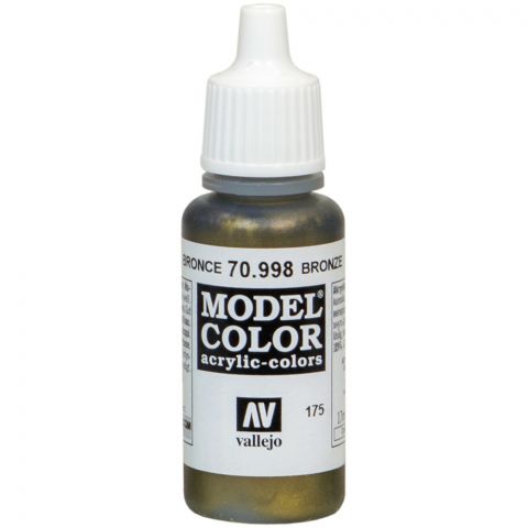 Краска Vallejo Model Color: Bronze 70.998