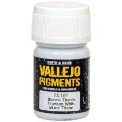 Краска Vallejo Pigments: Titanium White 73.101 (35 мл)