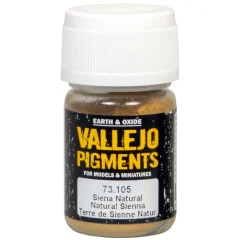 Краска Vallejo Pigments: Natural Sienna 73.105 (35 мл)