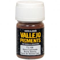 Краска Vallejo Pigments: Burnt Sienna 73.106 (35 мл)
