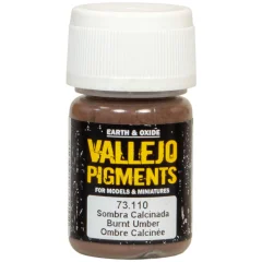 Краска Vallejo Pigments: Burnt Umber 73.110 (35 мл)