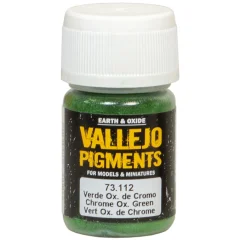 Краска Vallejo Pigments: Chrome Oxide Green 73.112 (35 мл)