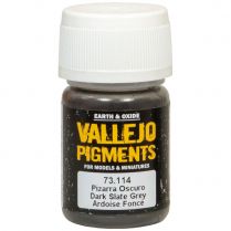 Краска Vallejo Pigments: Dark State Grey 73.114 (35 мл)
