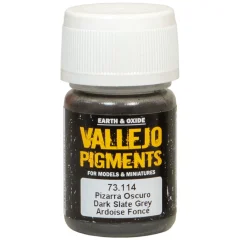 Краска Vallejo Pigments: Dark State Grey 73.114 (35 мл)