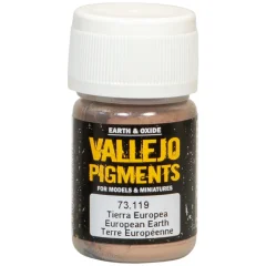 Краска Vallejo Pigments: European Earth 73.119 (35 мл)
