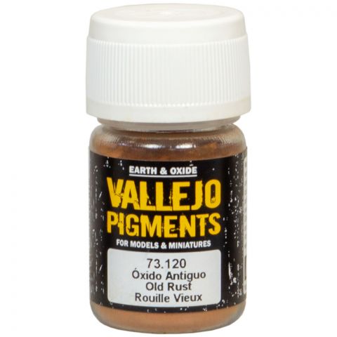 Краска Vallejo Pigments: Old Rust 73.120 (35 мл)