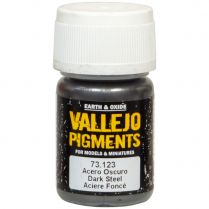 Краска Vallejo Pigments: Dark Steel 73.123 (35 мл)