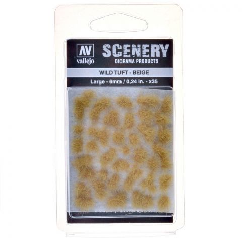 Vallejo Scenery: Wild Tuft (Beige) (6 мм)
