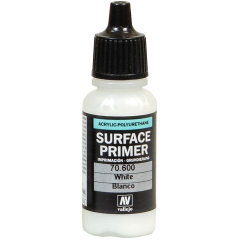 Краска Vallejo Surface Primer: White 70.600