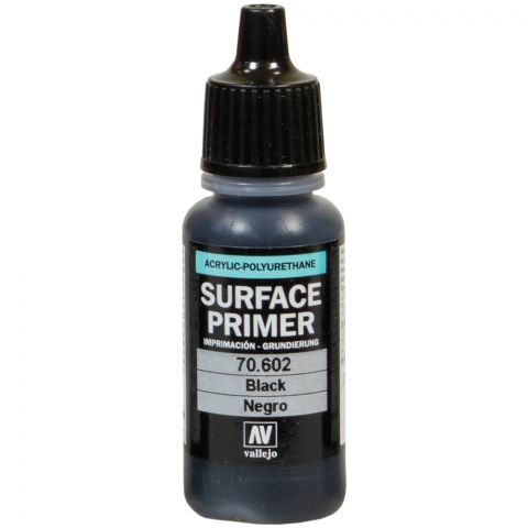 Краска Vallejo Surface Primer: Black 70.602