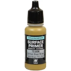 Краска Vallejo Surface Primer: German Green Brown 70.606