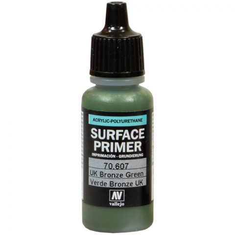 Краска Vallejo Surface Primer: UK Bronze Green 70.607
