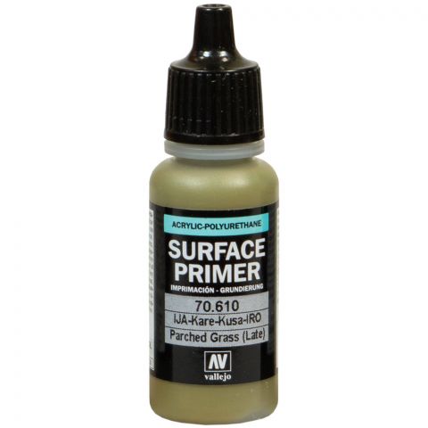 Краска Vallejo Surface Primer: Parched Grass 70.610