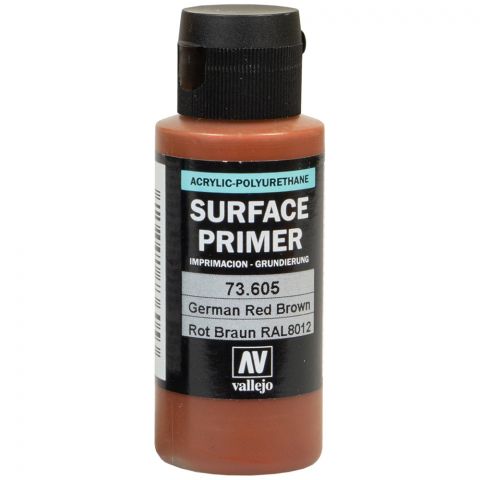 Краска Vallejo Surface Primer: German Red Brown 73.605 (60 мл)