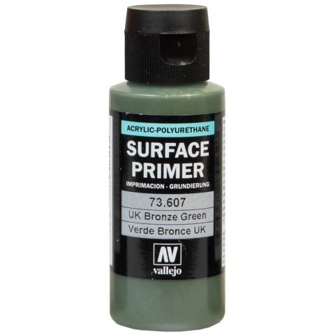 Краска Vallejo Surface Primer: UK Bronze Green 73.607 (60 мл)