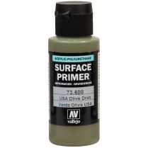 Краска Vallejo Surface Primer: USA Olive Drab 73.608 (60 мл)