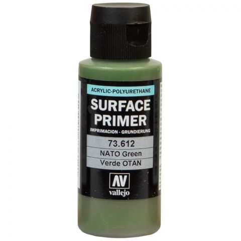 Краска Vallejo Surface Primer: NATO Green 73.612 (60 мл)