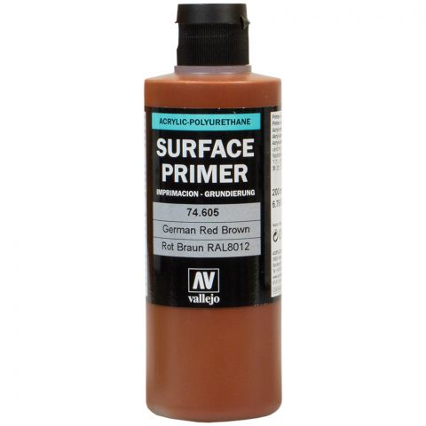 Краска Vallejo Surface Primer: German Red Brown 74.605 (200 мл)