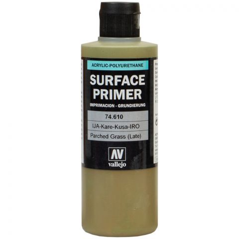 Краска Vallejo Surface Primer: Parched Grass 74.610 (200 мл)