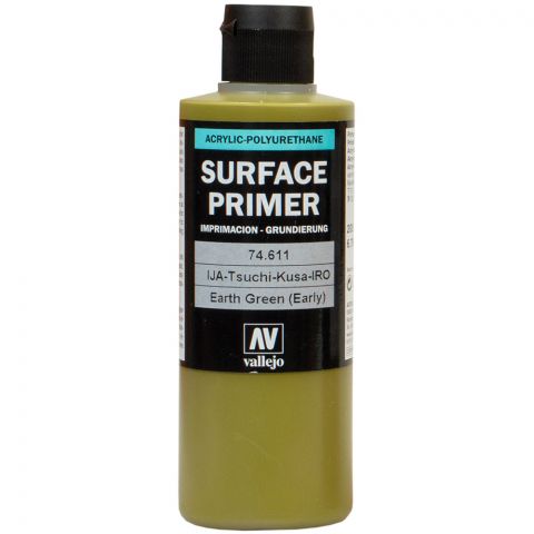 Краска Vallejo Surface Primer: Earth Green 74.611 (200 мл)