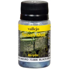 Краска Vallejo Splash Mud: Black 73.806 (40 мл)